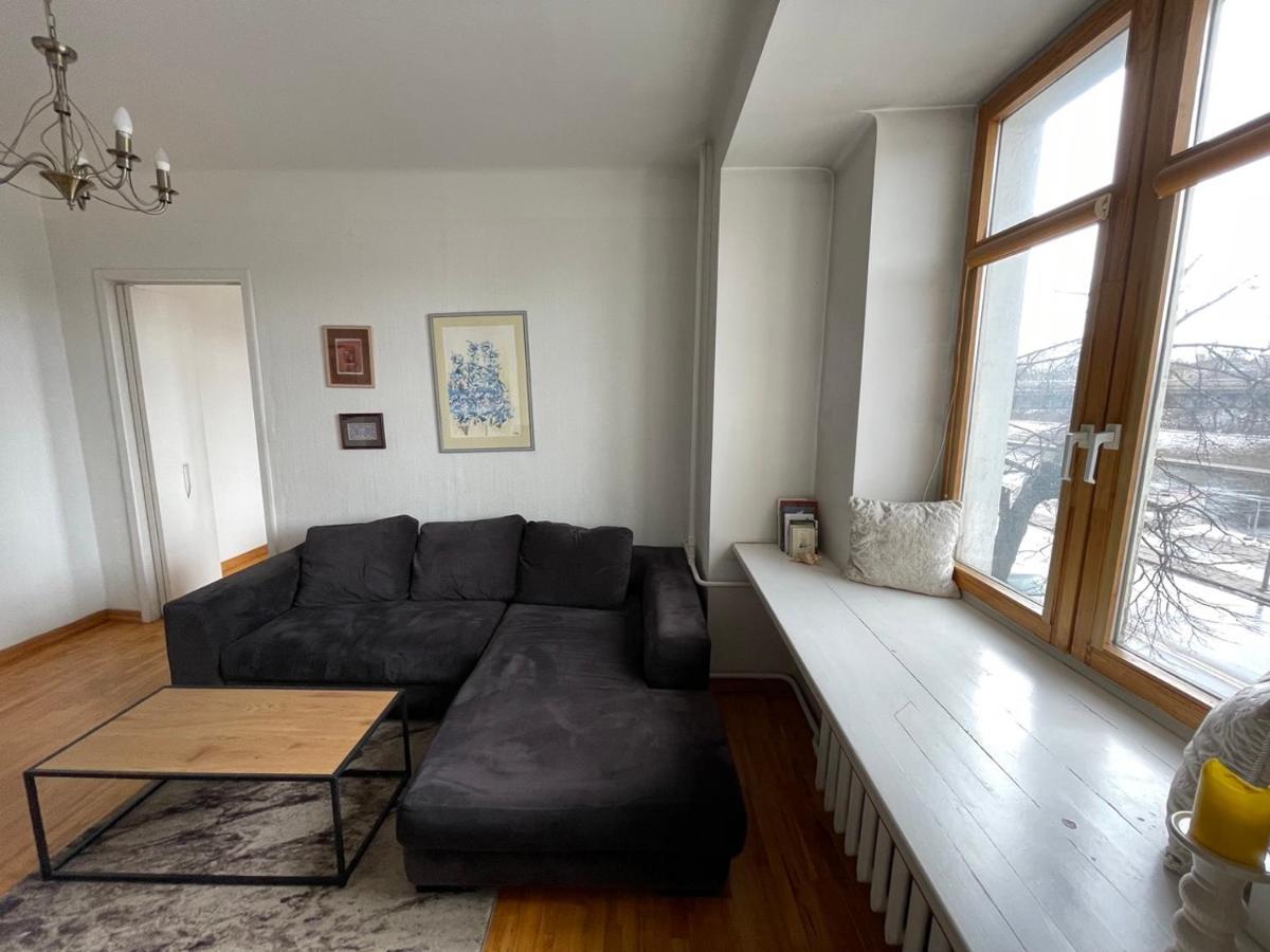 A Cozy Apartment With A Wonderful View Of The River In The Old Town Of VNO Eksteriør bilde