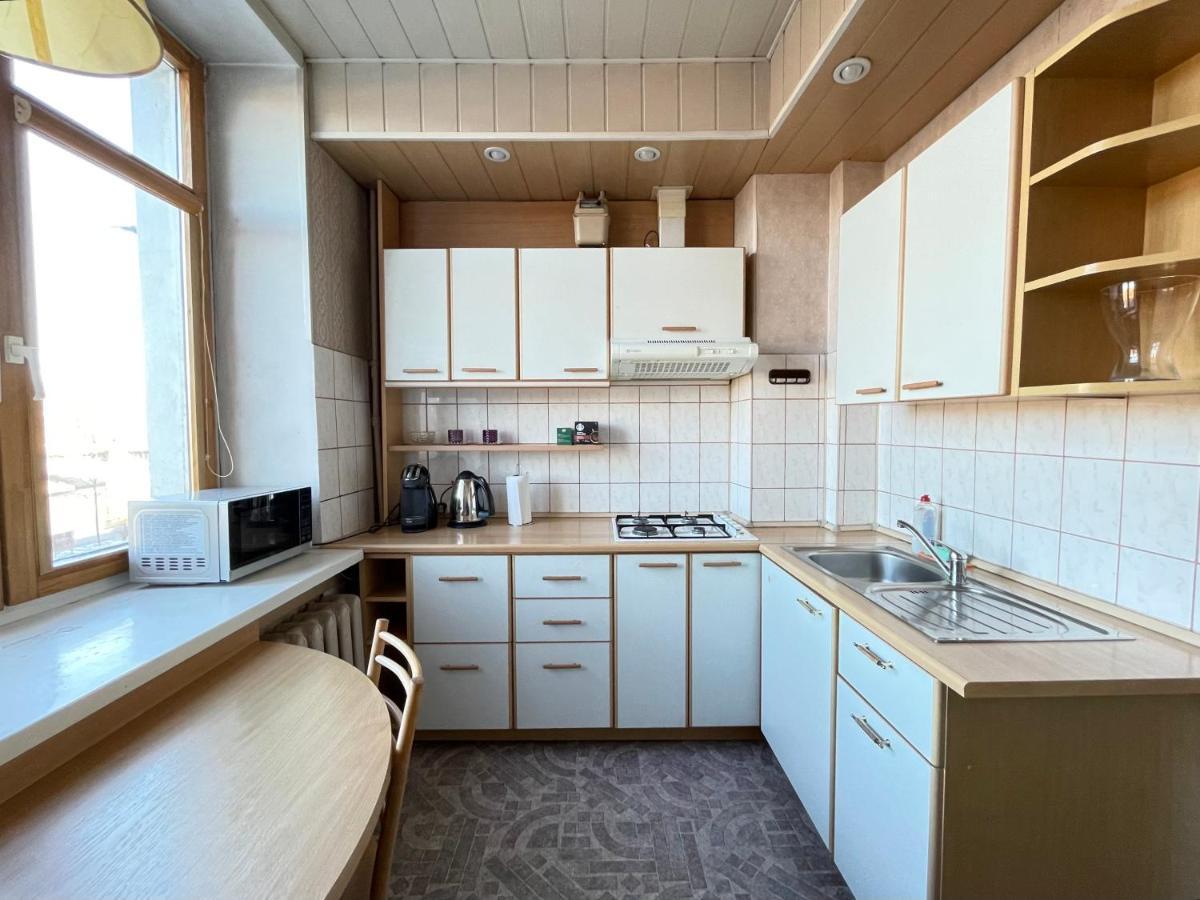 A Cozy Apartment With A Wonderful View Of The River In The Old Town Of VNO Eksteriør bilde