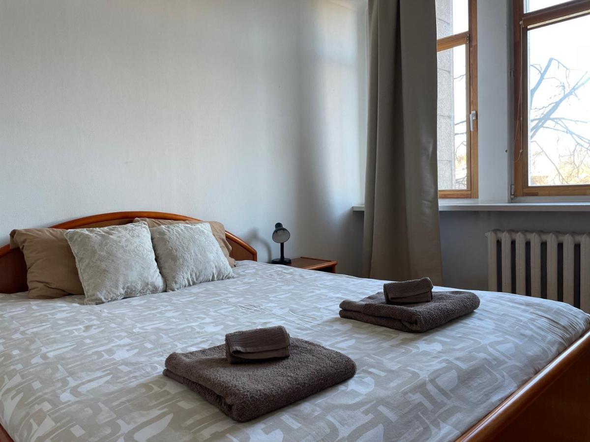 A Cozy Apartment With A Wonderful View Of The River In The Old Town Of VNO Eksteriør bilde