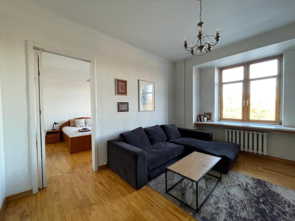 A Cozy Apartment With A Wonderful View Of The River In The Old Town Of VNO Eksteriør bilde